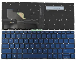 Neu HP Elite Dragonfly G2 13,3" Laptop-Tastatur US blau mit Hintergrundbeleuchtung SG-99100-2V - Bild 1 von 3