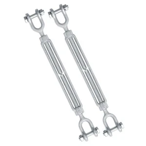 3/8" Jaw Jaw Turnbuckle Galvanized Jaw and Jaw Turnbuckle Jaw Jaw Closed Body... - Picture 1 of 3