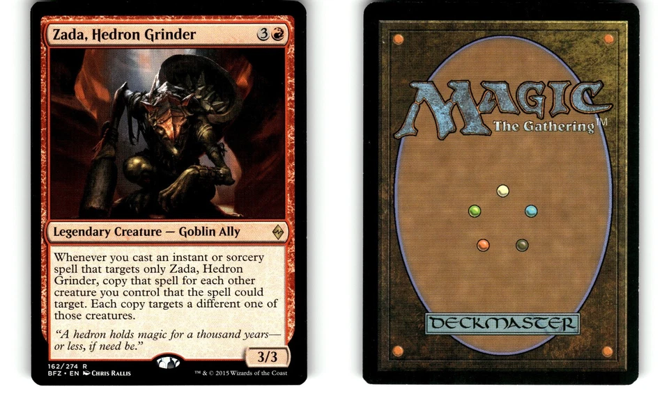 MTG Battle for Zendikar Zada, Hedron Grinder 162/274 R NM/MT - Image 1 of 1