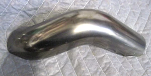 17-23 Harley Touring FLH FLT Scorched Chrome Exhaust Pipe Heat Shield 65400179 2 - Picture 1 of 5