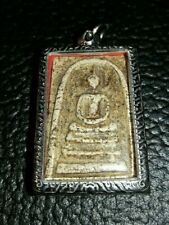 Buddha Phra Somdej Bangkhunprom Thai Amulet Magic Charm Talisman Old Protection