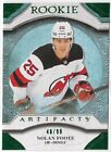 2020-21 Artifacts Emerald Rookie #RED216 Nolan Foote 40/99 New Jersey Devils