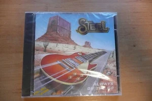 @ CD STEEL - ALWAYS ON THE GO / INDIE 1995 SS / RARE MELODIC BELGIUM - Picture 1 of 2