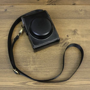 PU Leather Case Retro Camera Bag For Canon PowerShot G7X Mark III G7XIII G7X3 - Picture 1 of 9