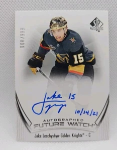 2021-22 SP Authentic Future Watch Auto Jake Leschyshyn #163 - Picture 1 of 2