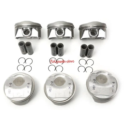 STD Engine Pistons & Ring Φ96mm Fit For Porsche Panamera 94810334100 3.0T 7DCT - Image 1 of 4
