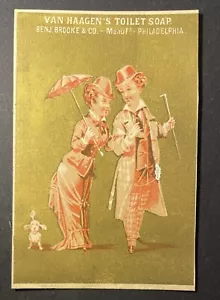 Vintage Original Fine Art Benj Brooke & Co Business Ad 4" x 2 1/2" - Picture 1 of 2