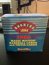 1986 Sportflics 50 Card Rookies Set Barry Bonds~Bo Jackson Rookie Year