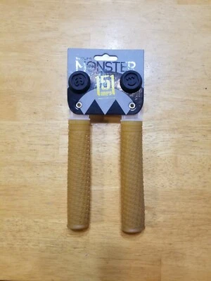 Redline Monster 151 BMX Bike Grips with End Plugs No Flangeless Gum - Image 1 of 4