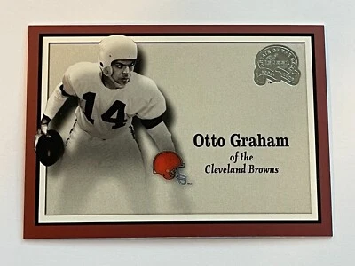 Fleer Greats of Game Football #16 2000 - Otto Graham - Cleveland Browns Foto 1 de 2