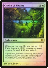 1x Cradle of Vitality FOIL NM MTG Magic the Gathering ***MTGCardHouse***