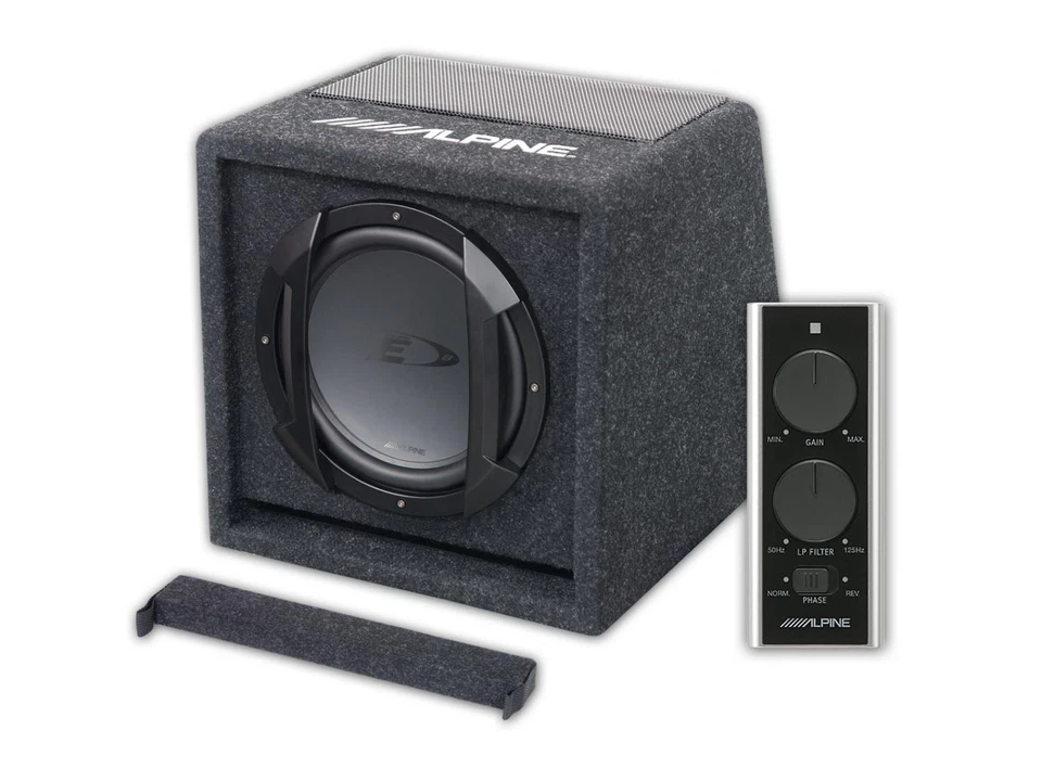 1 Alpine Swe-815 caisse Active avec de basse 8 " 100 watts RMS Tronc coffre