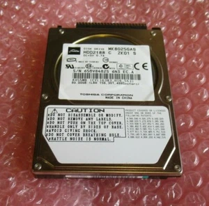 Toshiba HDD2188 MK8025GAS 80GB 4200RPM ATA-100 8MB 2.5" Internal Hard Drive - Picture 1 of 6