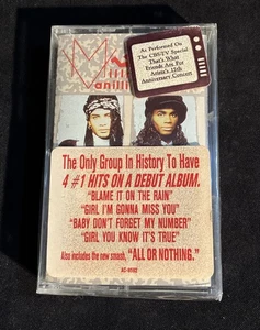 Vintage Cassette Tape SEALED Milli Vanilli Girl You Know It's True - Picture 1 of 6