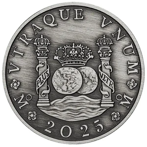 2025 Australia 225th Ann. Proclamation Pillar Dollar 1 oz Silver Antiqued Coin - Picture 1 of 9