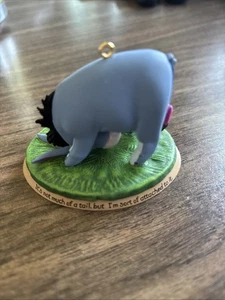 Hallmark Eeyore Not Much of A Tail Keepsake Ornament 2016 Winnie The Pooh - Picture 1 of 6