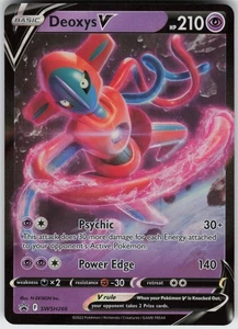 Holo Foil Deoxys V - SWSH266 Promo SWSH: Sword & Shield Promo Cards - Picture 1 of 1