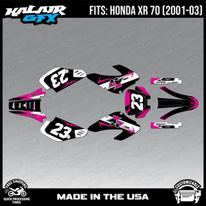 Graphics Kit for HONDA XR70  (2001 - 2003) XR 70 Evader - Magenta - Bild 1 von 4