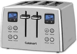 Cuisinart 4-Slice Countdown Motorized Toaster, Stainless Steel - Picture 1 of 3