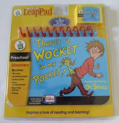 Leap Frog My First LeapPad Preschool Discovery There’s A Wocket In My Pocket - Image 1 of 2