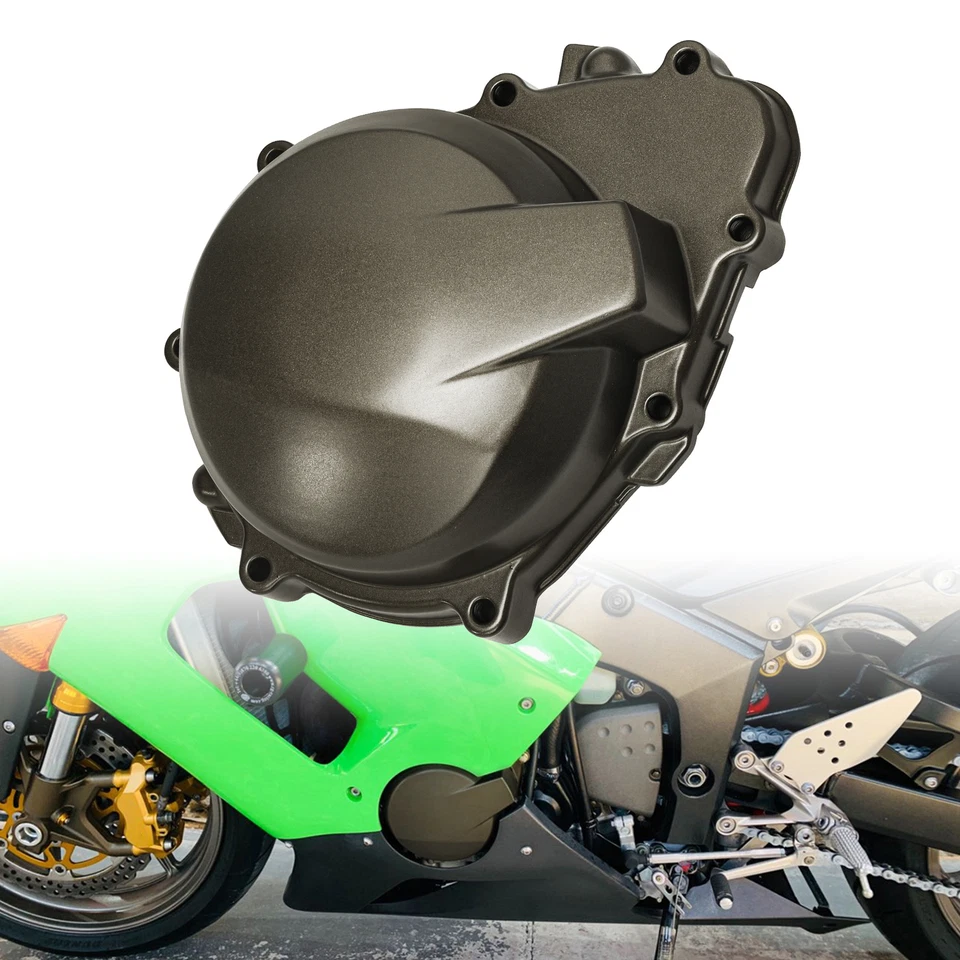 Funda de manivela con cubierta de estator del motor apta para Kawasaki Ninja ZX6R ZX636 2005-2006 ZX-6R Foto 1 de 4