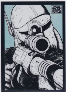 2022 Star Wars Chrome Galaxy Base Sketch Variation #90 Crosshair - Picture 1 of 1