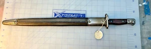 ishafore British Pattern 1907 Rifle Bayonet Wilkinson + Scabbard Regiment Marks - Picture 1 of 16