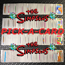 THE SIMPSONS 1990 TOPPS PICK-A-CARD #1 thru #88, STICKER #1 thru #22 OR WRAPPER!