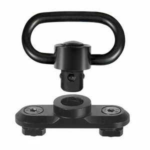 M-LOK Quick Release Sling Mount Push Button QD Sling Swivel Adaptor - Picture 1 of 7