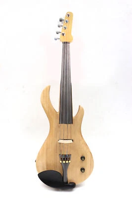 4String Electric violin 4/4 Full Size electric guitar shape violin case bow - Image 1 of 4
