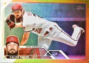 2023 Topps Series 1 Gold Foil #191 Caleb Smith Diamondbacks - Picture 1 of 1