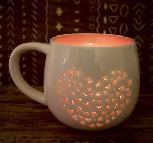 Valentine's Day Heart Cut Out Mug/Coffee Mug/Tea Mug ☕️ /Celebrate Together - Picture 1 of 11