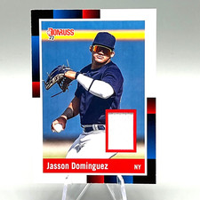 2022 Donruss JASSON DOMINGUEZ RC Retro 1988 Materials #R88M-JD Yankees