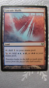 Magic the Gathering - Cascade Bluffs -  Eventide - Excellent - Picture 1 of 2