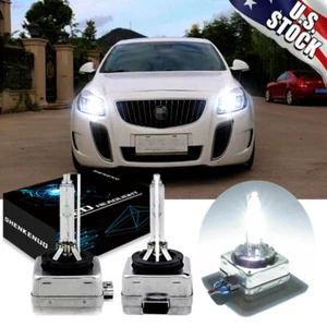 D1S Xonen HID Headlight Bulbs for Buick Regal 2011-2013 High & Low Beam Qty 2 - Picture 1 of 11