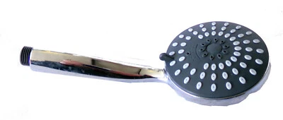 Brausekopf Wellness Massage Handbrause Duschkopf Multi-Brause XL, schwarz-chrom - Bild 1 von 4