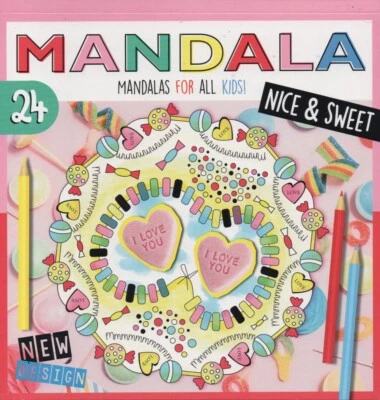MANDALA: MANDALAS FOR ALL KIDS "NICE & SWEET" PARA TODOS LOS NIÑOS HOLANDÉS #532069 - Imagen 1 de 2
