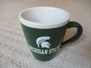 Michigan State Spartans Coffee Cup Green And White 16 oz - Picture 1 of 5