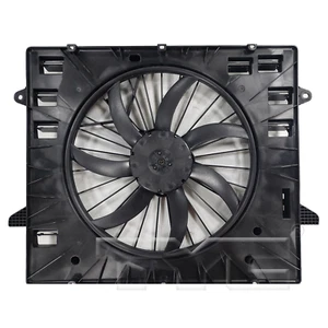 TYC 625380 Dual Radiator & Condenser Cooling Fan Assembly New - Picture 1 of 4