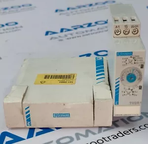 NEW CROUZET TU2R1 Analog Multifunction Timer 24V, 7Ranges, 2Timed Changeover - Picture 1 of 6