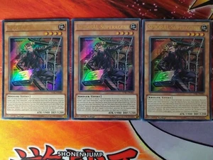 3x SPIORAL-SUPERAGENT - TDIL-DE086 Ultra Rare / 1. Auflage Near Mint Playset - Bild 1 von 3