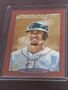 Panini Diamond Kings Masters of the Game 2019 #MG1 Mookie Betts MVP WS Champion - Imagen 1 de 2