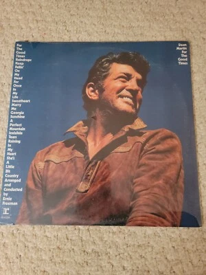 Dean Martin For the Good Times Vinyl Record LP Brand New Shrink Wrapped Unopened - Image 1 of 4