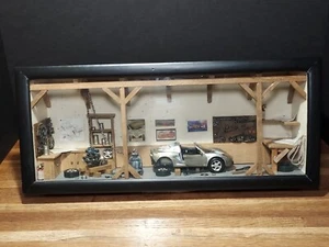 Lotus Elise IIIs Garage Diorama 1:18 Scale - Picture 1 of 8