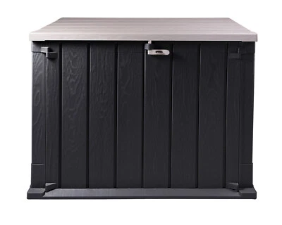 Mülltonnenbox Gerätebox Storer Light XL 1330L anthrazit-grau Garten abschließbar - Bild 1 von 4