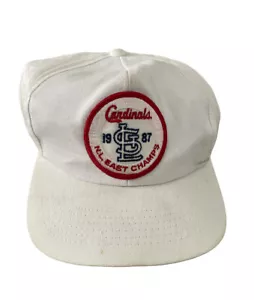Vintage St. Louis Cardinals MLB '87 NL East Champs Twins Enterprise Snapback Mütze Kappe - Bild 1 von 7