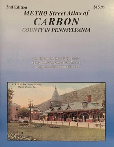 Carbon County PA - Street Atlas by Franklin Maps - Picture 1 of 3