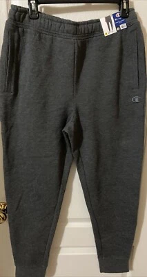 Pantalón Jogger Champion Para Hombre Polar Granito Brezo Bolsillos Medianos Nuevo con Etiquetas Foto 1 de 4
