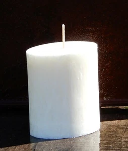 70 hour Ivory Cream CINNAMON CIT RONELLA Natural Candle MOZZIE & INSECT OFF - Picture 1 of 12