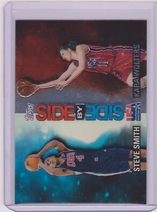 RARO REFRACTOR 2000 TOPPS EE. UU. STEVE SMITH / KARA WOLTERS #SS9 NBA WNBA - Imagen 1 de 1